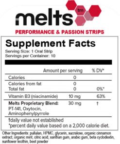 Melts™ Passion & Performance Dissolving Strips