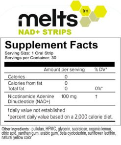 Melts™ NAD+ Dissolving Strips