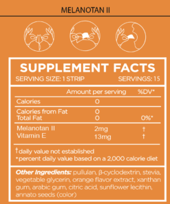 Melts Pro™ Melanotan II Dissolving Strips